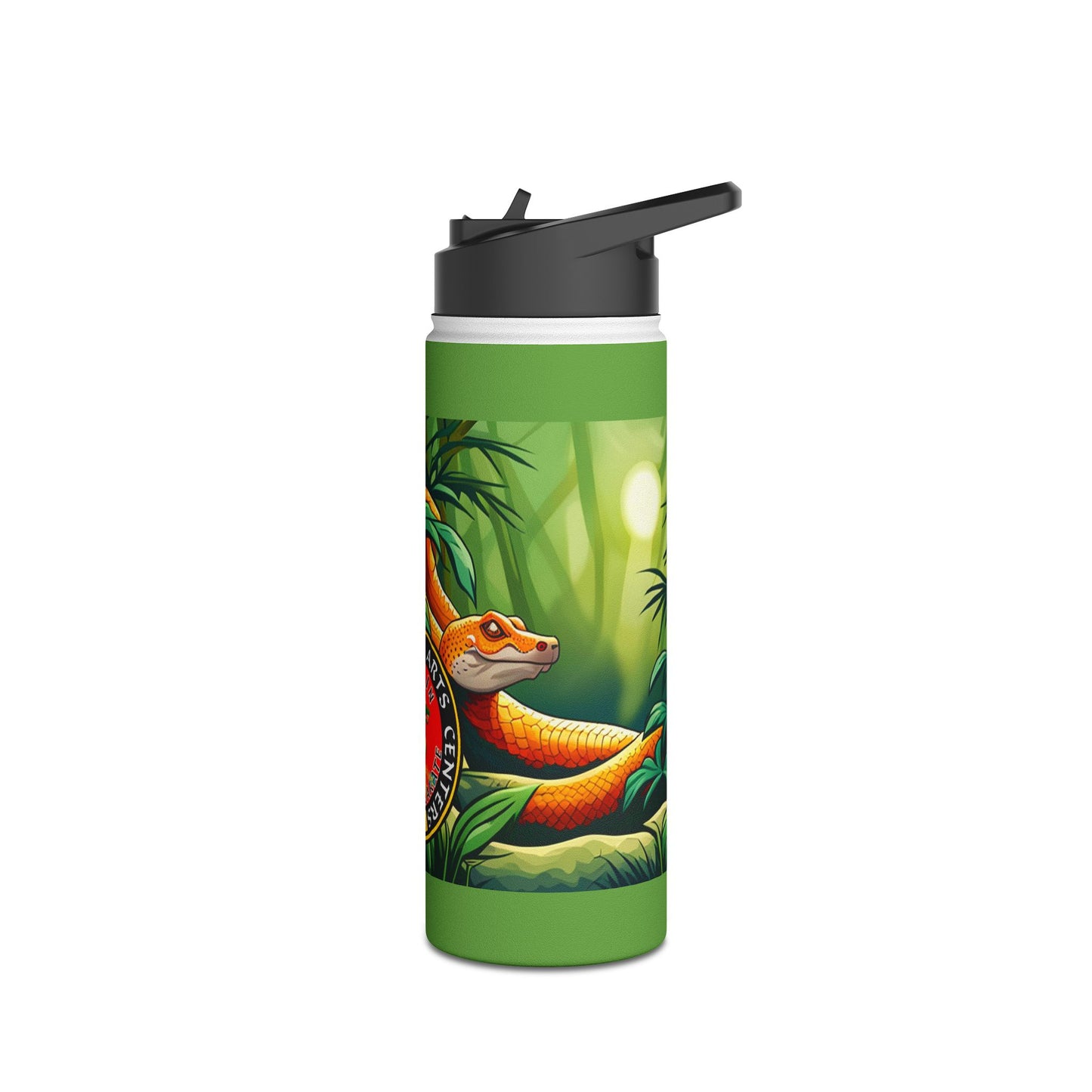 Snake Stainless Steel Water Bottle, Standard Lid