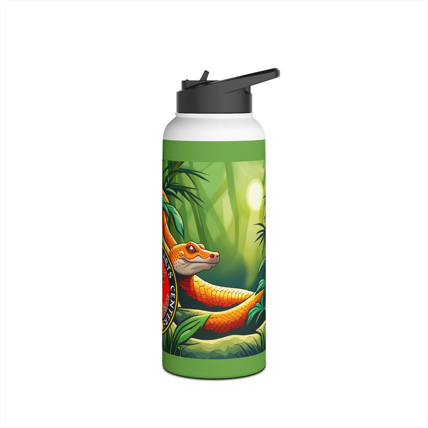 Snake Stainless Steel Water Bottle, Standard Lid