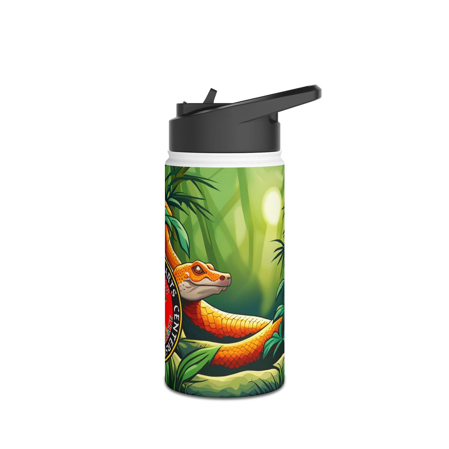 Snake Stainless Steel Water Bottle, Standard Lid