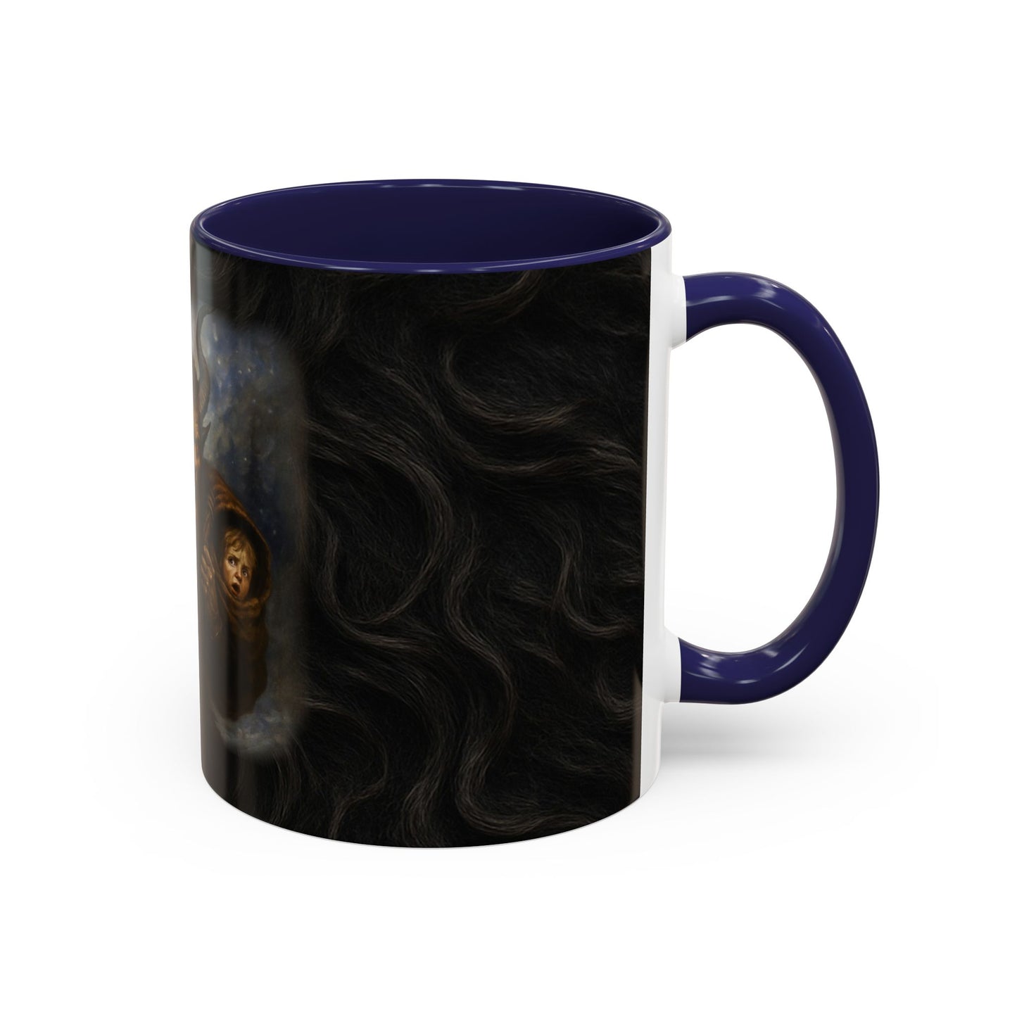 Krampusnacht Accent Coffee Mug — Krampus Night Holiday Mug