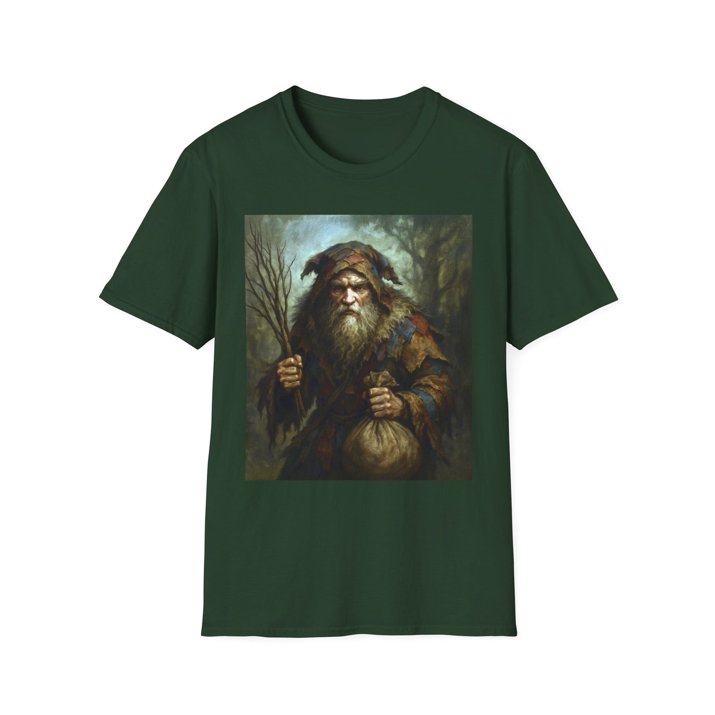 Belsnickel Graphic T-Shirt, Unisex Holiday Tee, Festive Apparel, Christmas Gift, Cozy Winter Style, Seasonal Wear