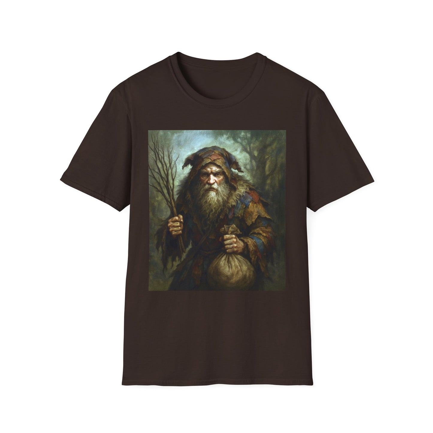 Belsnickel Graphic T-Shirt, Unisex Holiday Tee, Festive Apparel, Christmas Gift, Cozy Winter Style, Seasonal Wear