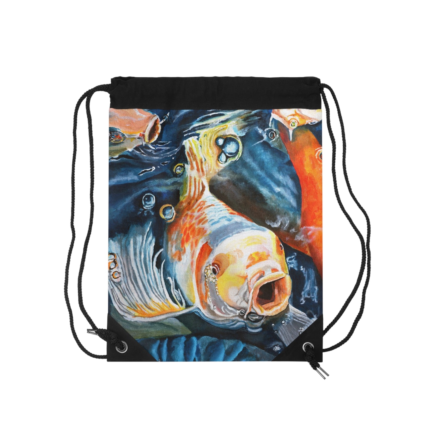 Koi Drawstring Bag