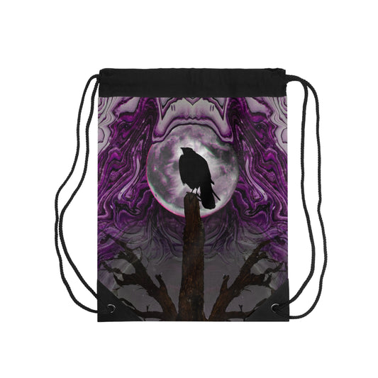 Nevermore Drawstring Bag