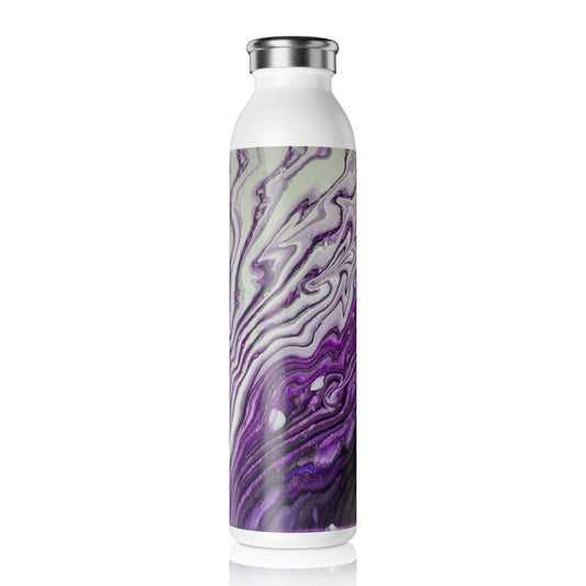 Purple Daz Slim Water Bottle