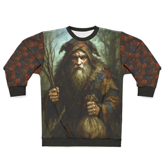 Belsnickel Folklore Sweatshirt — Vintage German Christmas Tale Design