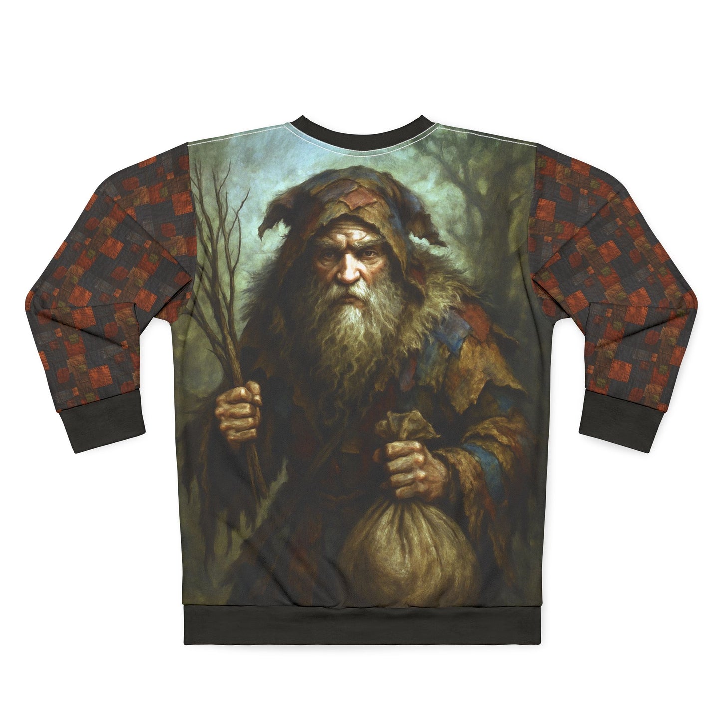 Belsnickel Folklore Sweatshirt — Vintage German Christmas Tale Design