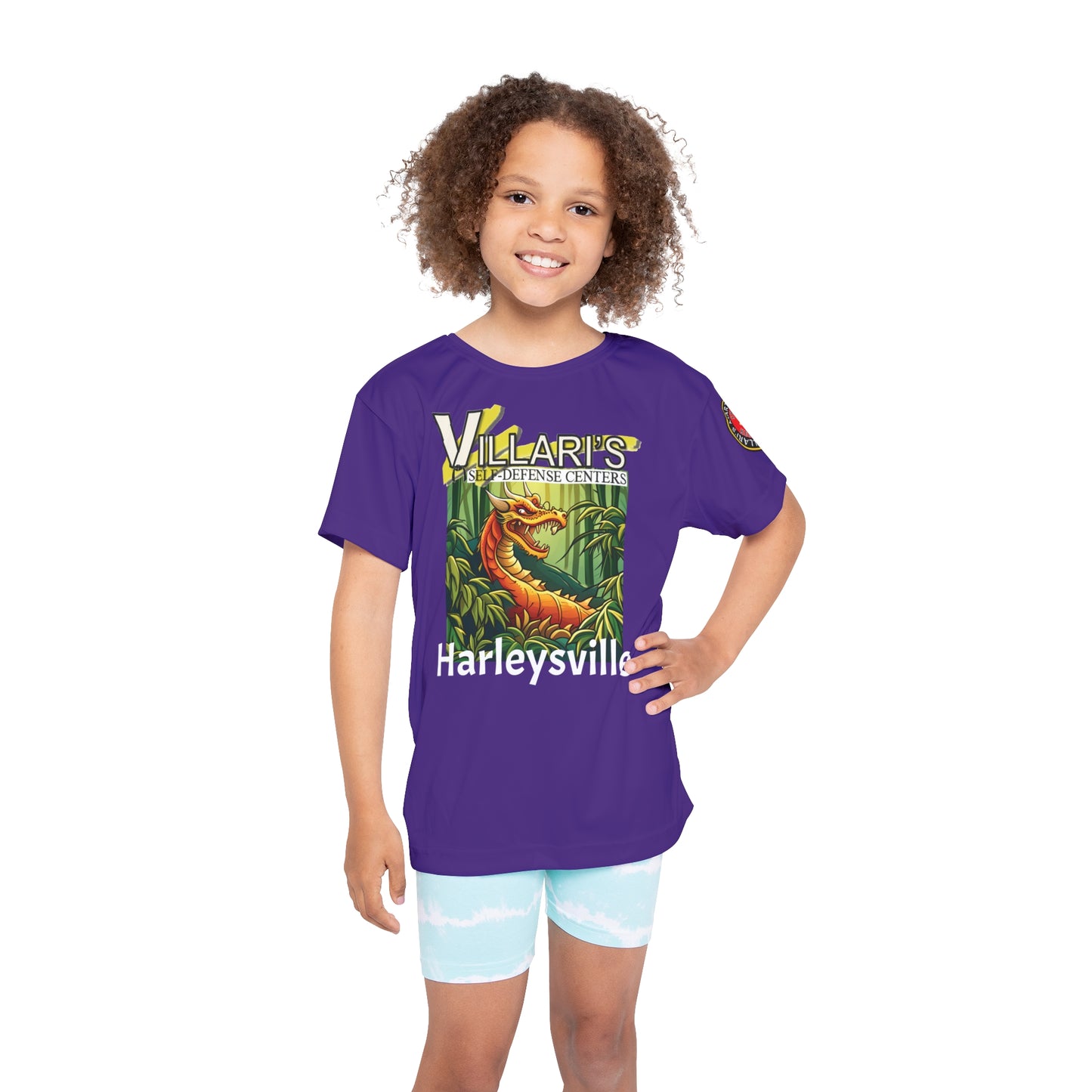 Youth: Purple Dragon in Bamboo Forest