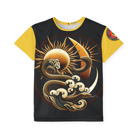 Yellow Sun & Moon with Snake Villaris-Youth