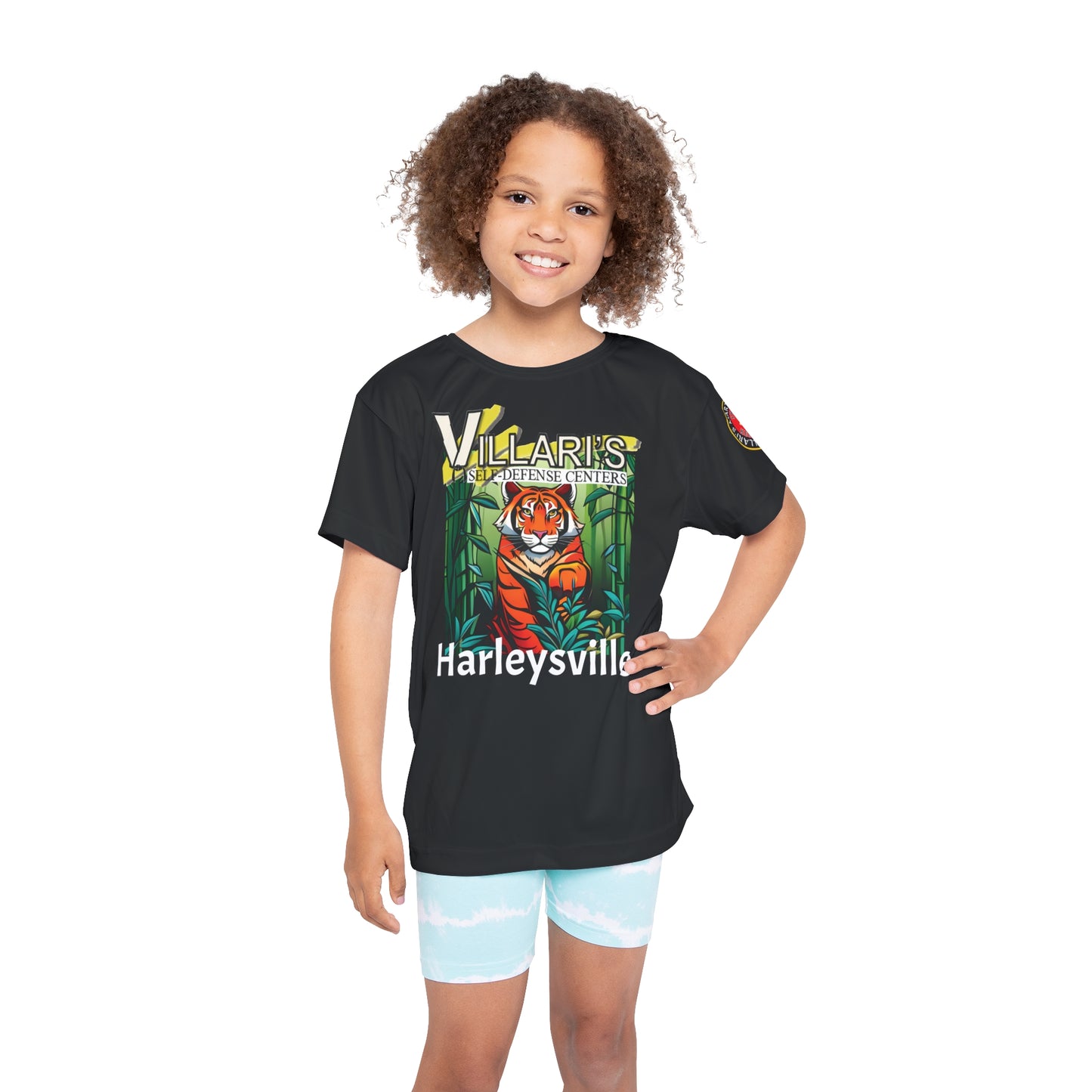 Youth: Black Tiger in Bamboo Forest