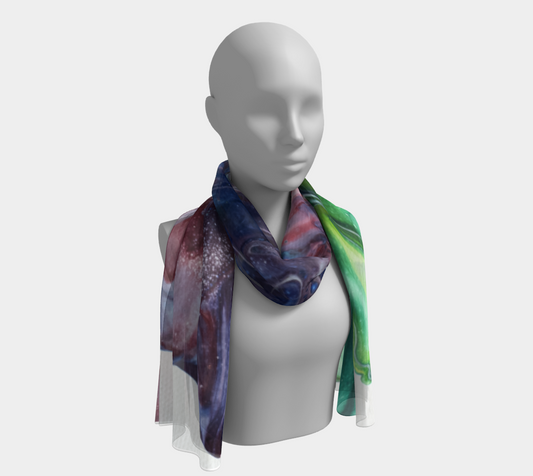 Dutch Rainbow Long Scarf