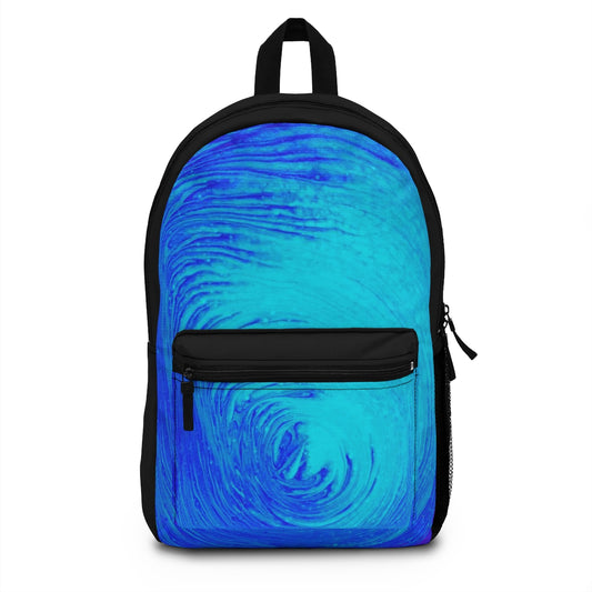 Blue Swirl Backpack (Made in USA)