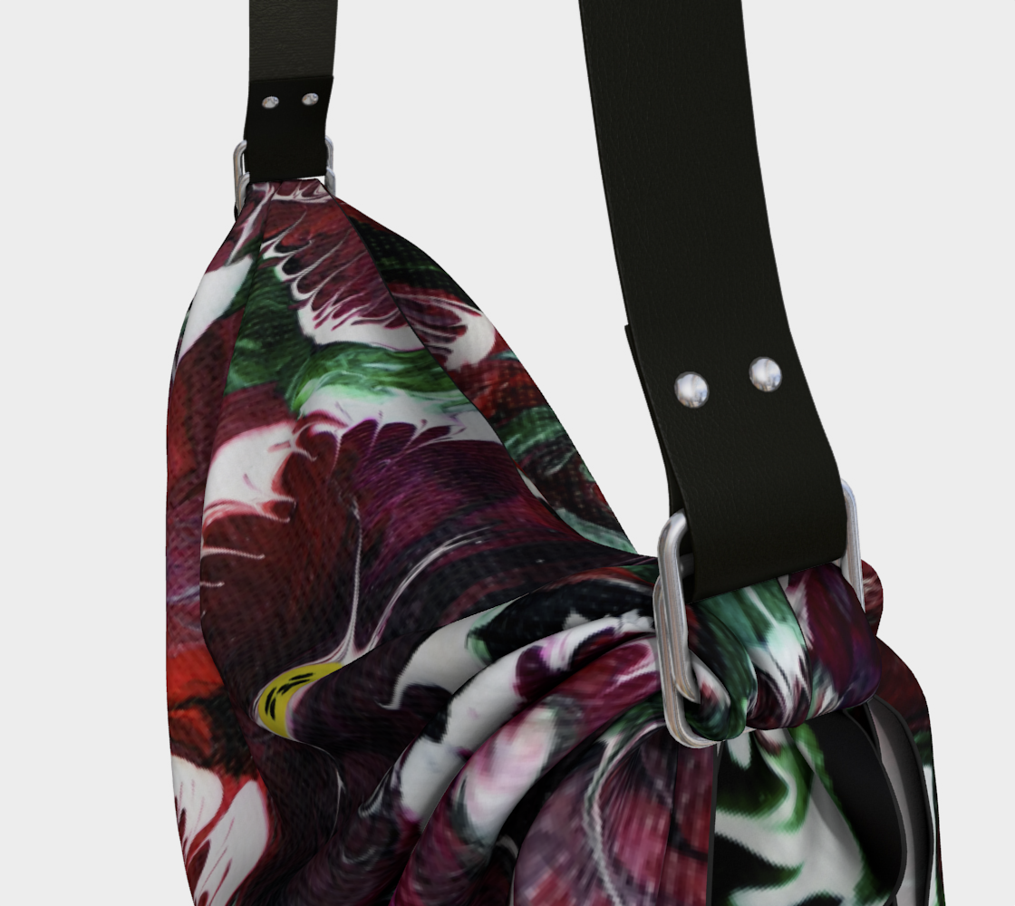 Pansy Passion Origami Tote