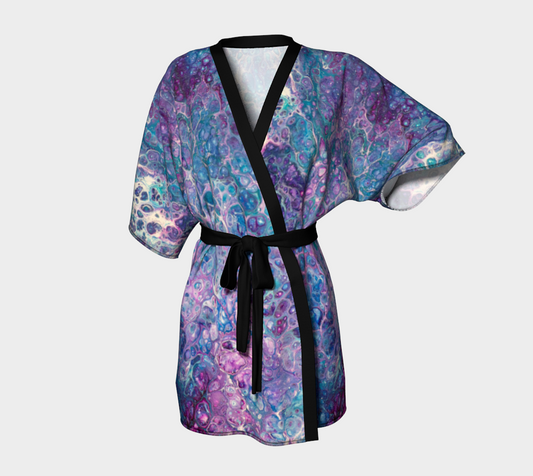 Blue Purple Kimono