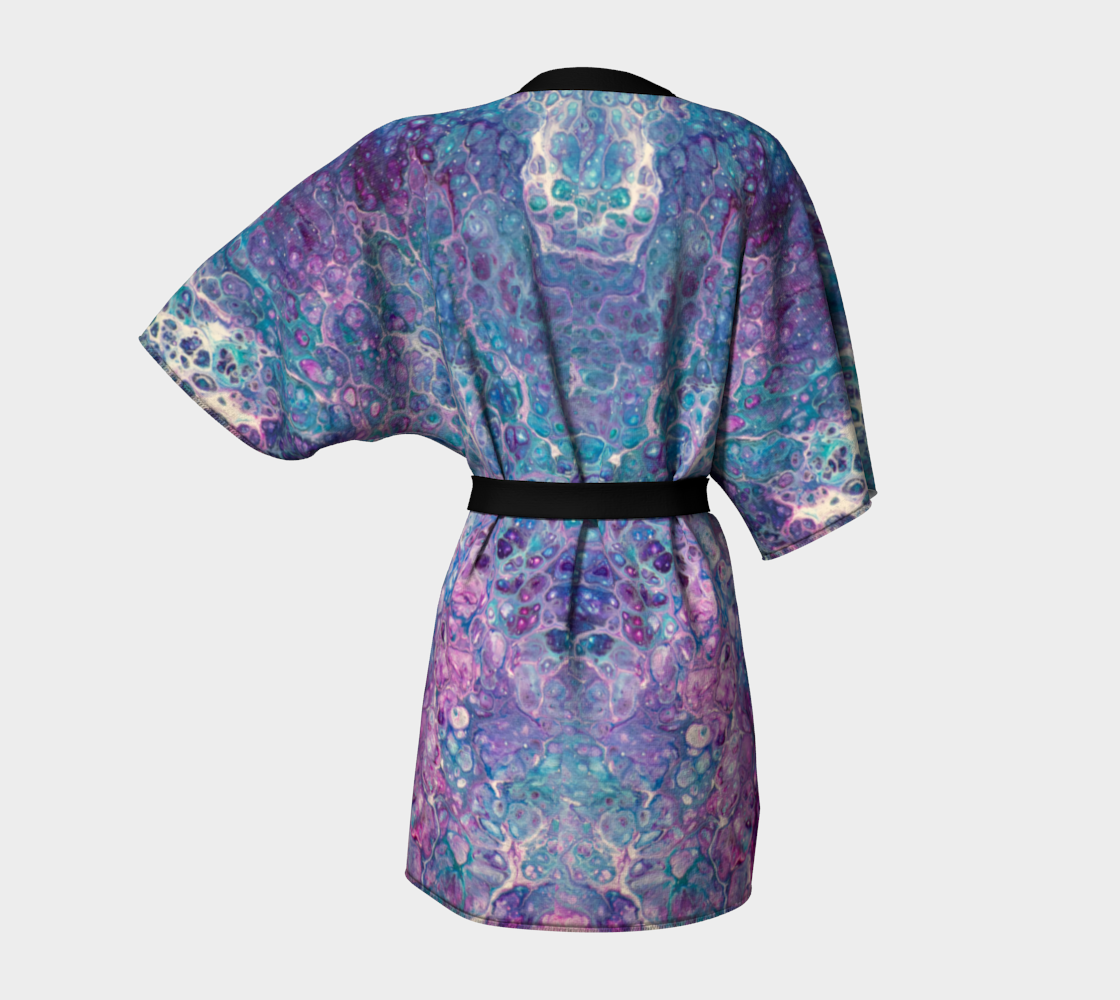 Blue Purple Kimono