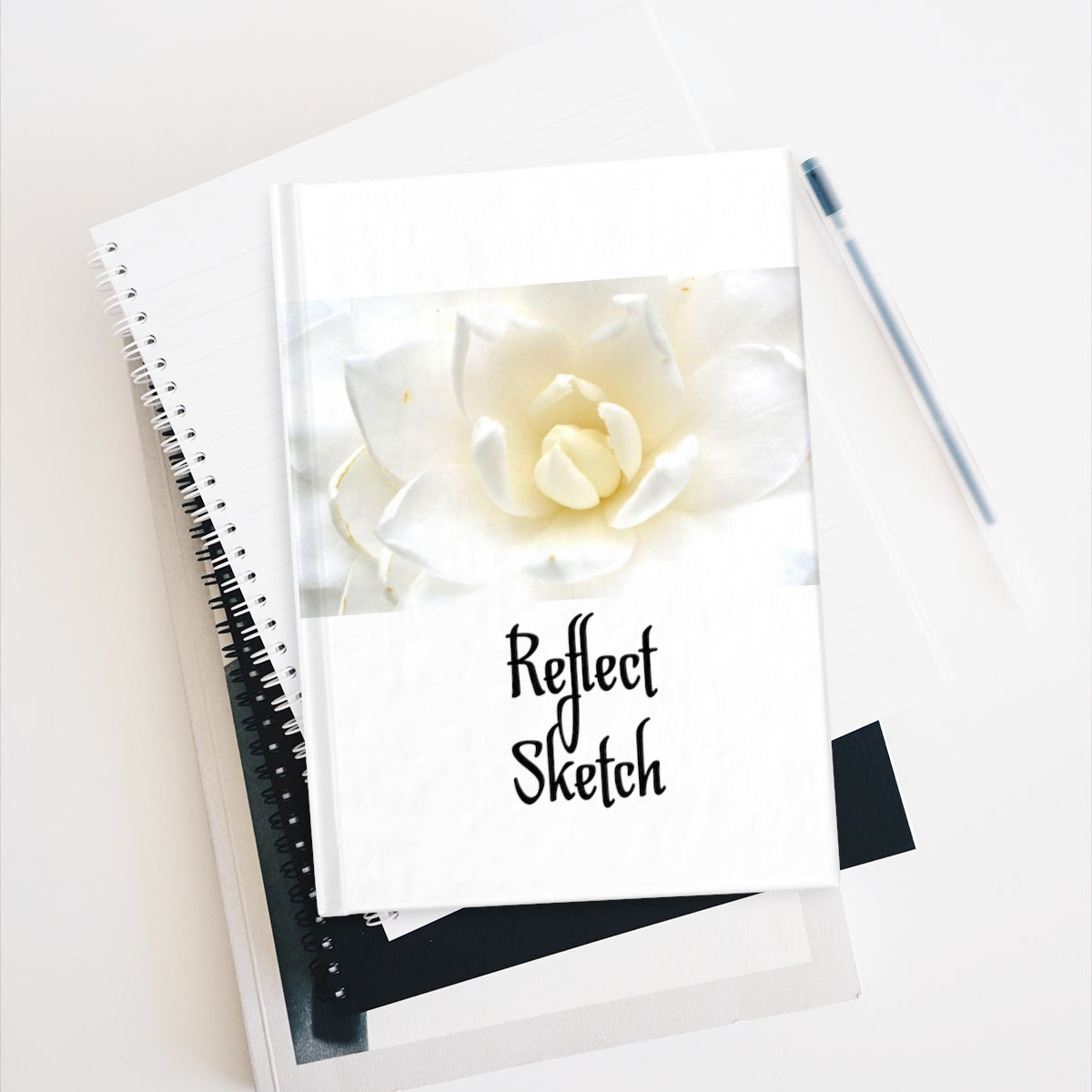 White Reflection Journal - Blank