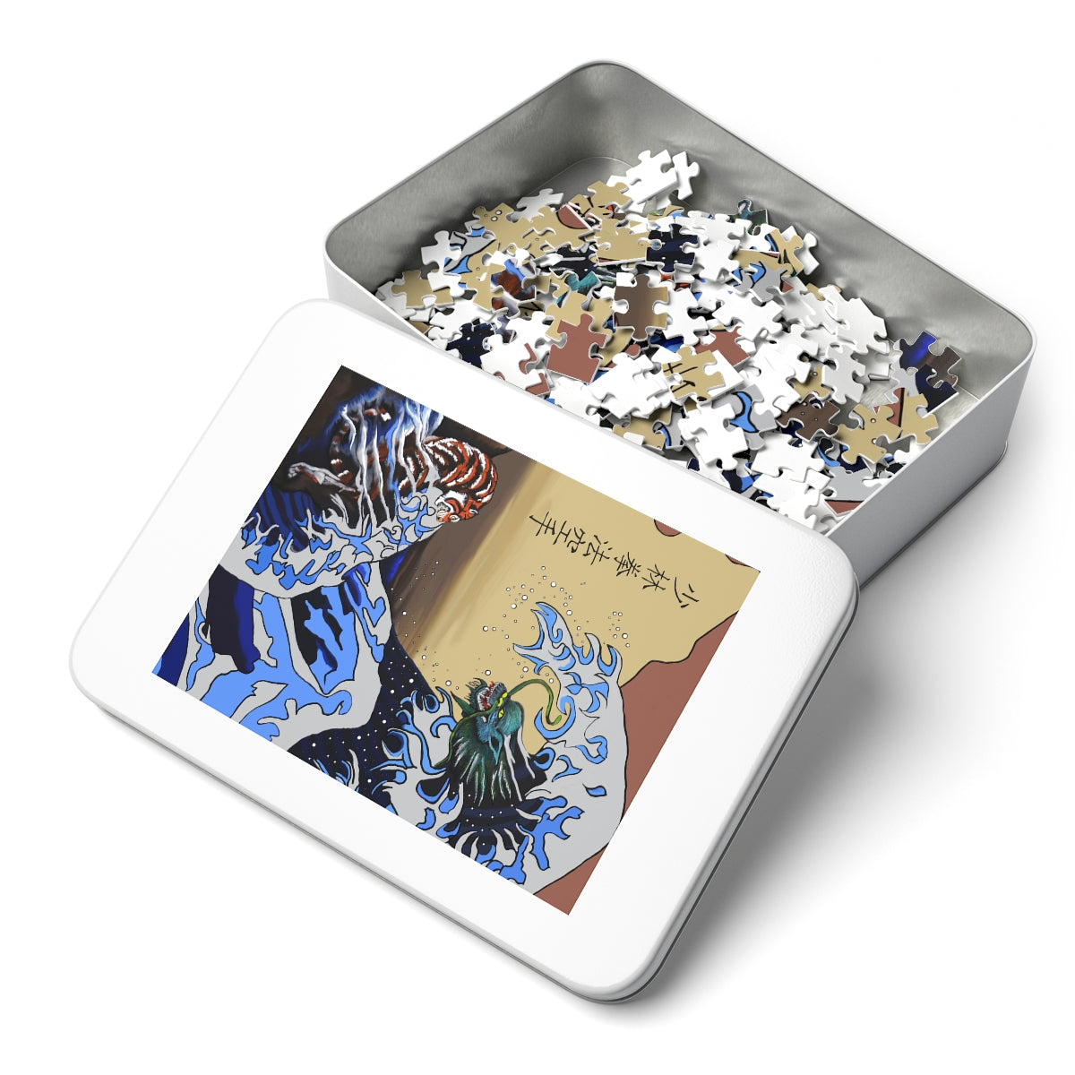 Earth & Sea Battle-Jigsaw Puzzle (30, 110, 252, 500,1000-Piece)