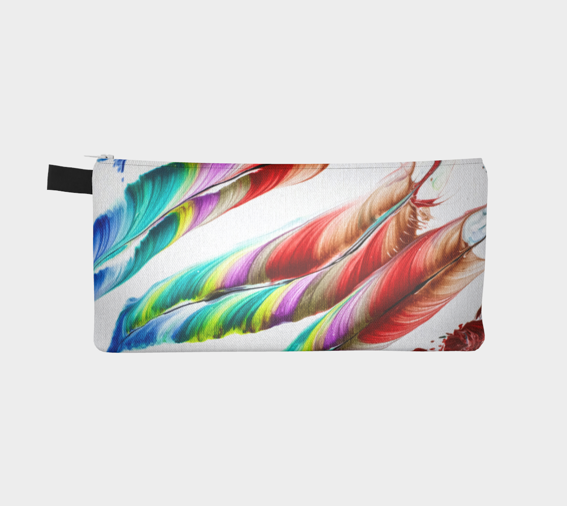Feathers Pencil Case