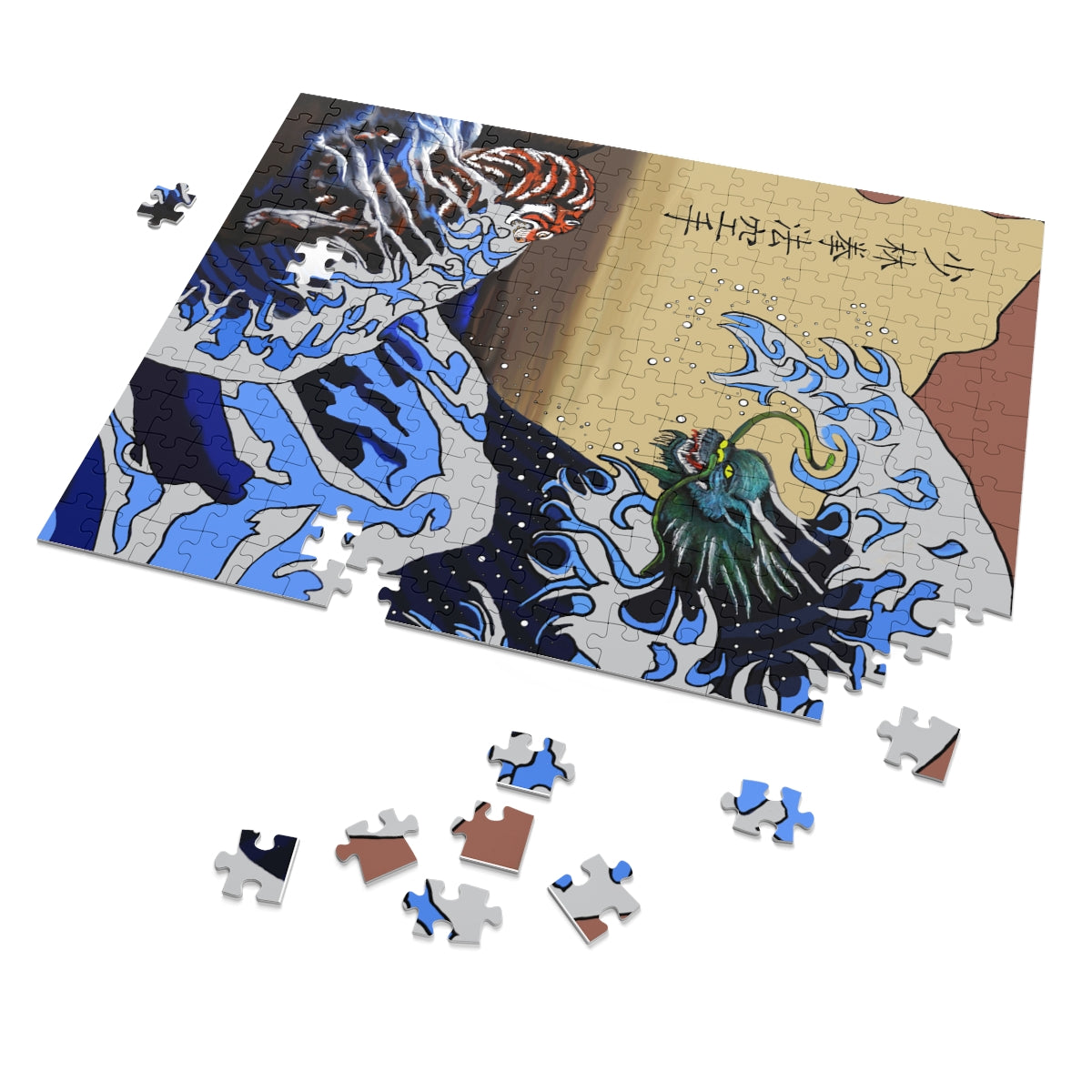 Earth & Sea Battle-Jigsaw Puzzle (30, 110, 252, 500,1000-Piece)